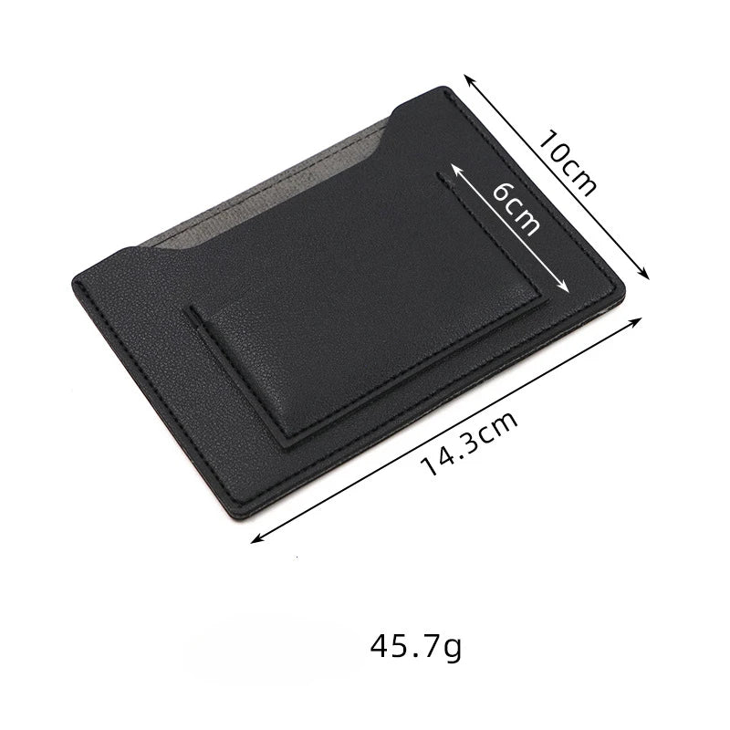 1PCS Double leather Passport Travel Antiskimming Blocking Wallet Cover Case Blocking Card Wallet Credit Card Holder
