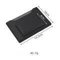 1PCS Double leather Passport Travel Antiskimming Blocking Wallet Cover Case Blocking Card Wallet Credit Card Holder