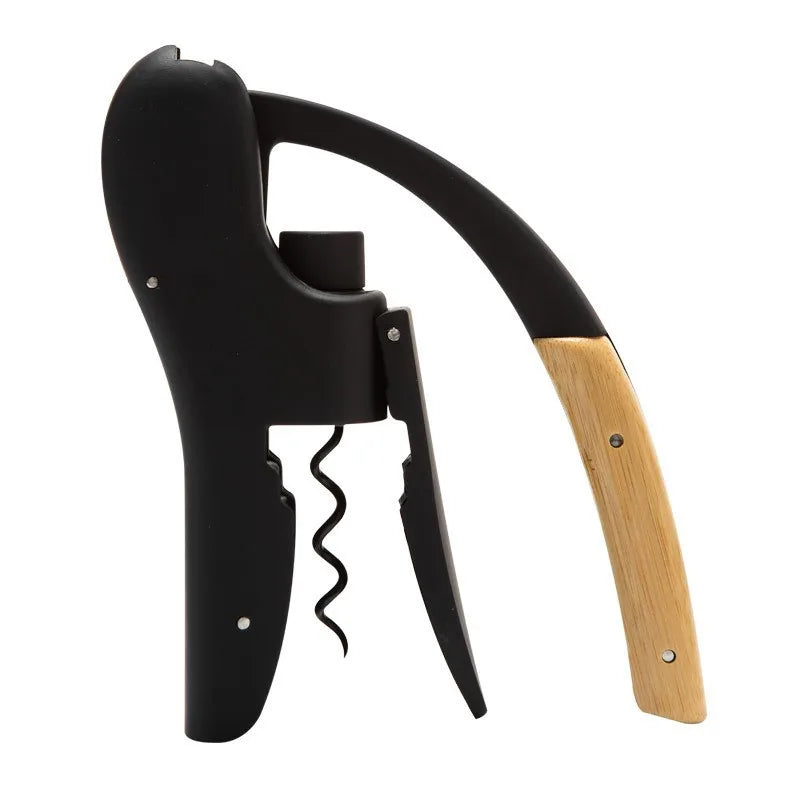 Wine Bottle Opener Vertical Lever Corkscrew Manual Handheld Corkscrew with Ergonomic Lever Pump for Home&Wine Brewing Bar Tools