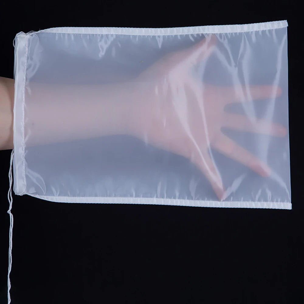 1/30Pc 100 Mesh Soy Milk Nylon Filter Bag Nut Milk Bag Net Yogurt Tea Coffee Oil Food Press Filter Strainers Mesh Strainer Bag