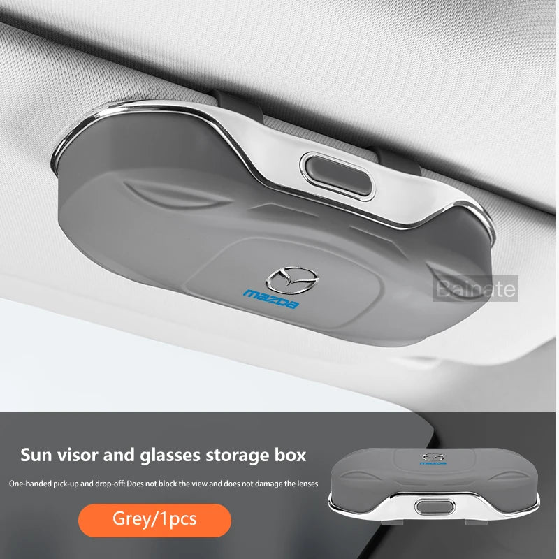 For Mazda MX-5 MX 5 ND Roadster 2016- 2019 2020-2025 Car Visor Sunglasses Car Glasses Case Glasses Holder Clip Box accessories