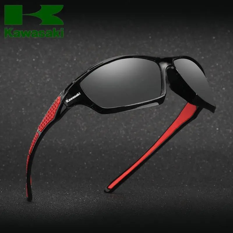 Kawasaki Cycling Sunglasses Outdoor Sports Windproof Dustproof Goggles Camping Climbing Fishing Glasses Mountain Bike Eyewear