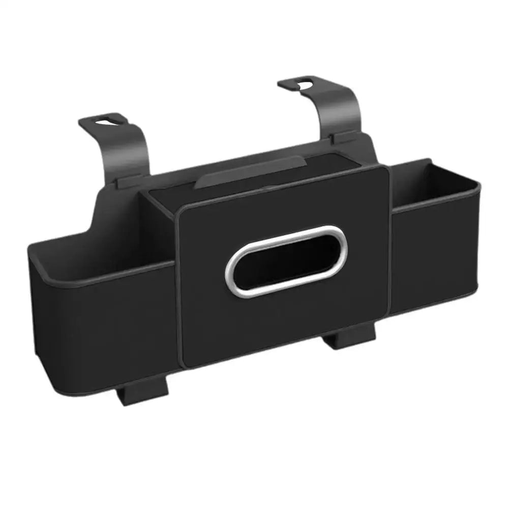 Car Chair Back Storage Box,Multifunctional Tissue Box,Car Water Cup Seat Back Storage Box,Car Interior Decoration Hook