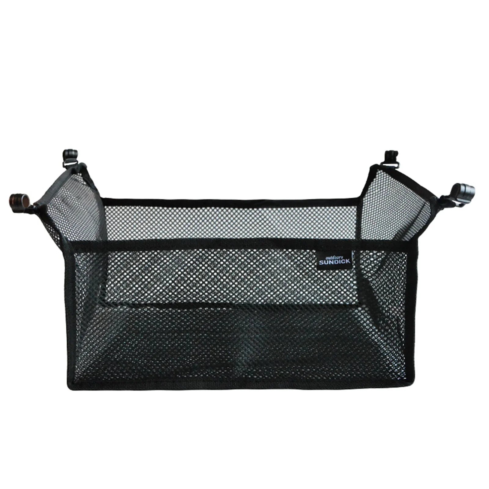 Camping Table Hanging Net Basket Folding Table Storage Rack Portable Mesh Bag Hook Holder for Outdoors Picnic Cookware Organizer