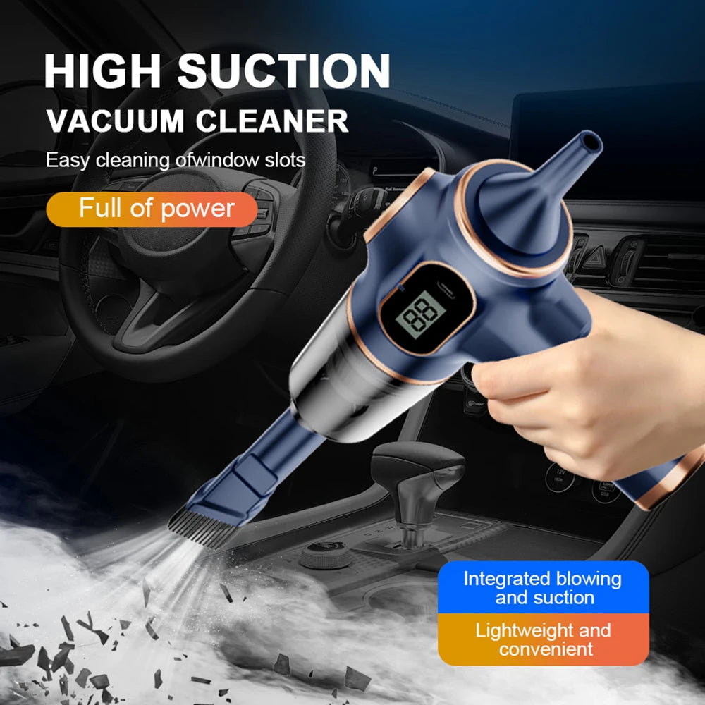 Car Vacuum Cleaner 4 in 1 For Seat Leon MK2 Ibiza 6L 6J 6P 1M 1P 5F Ibiza Ateca Arona Exeo ST Altea Mii Toledo Alhambra Cordoba