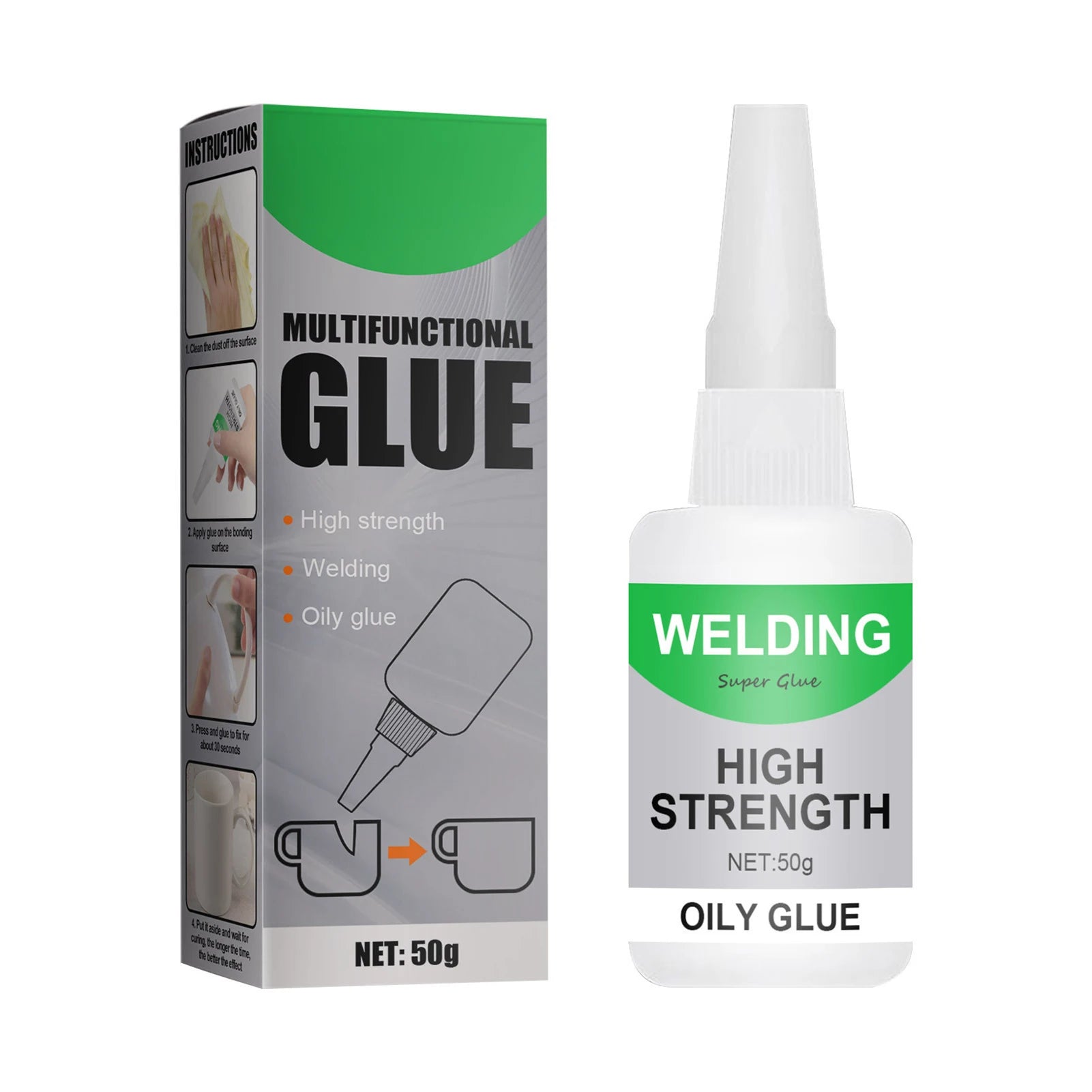 60ml Clear Shoe Repair Adhesive Low Odor Strong Adhesive Soft Resin Shoe Glue for Fixing Worn Shoes or Boots Super stability