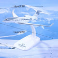 Hot！1PCS Gulfstream G650 Aircraft Diecast 1/200 Scale Airplane Model Planes G650ER Airplane Model Plane Model