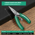 4.5 Inch Mini Handmade Pliers, Household Industrial Grade Multifunctional DIY Mini Wire Pliers, Electrician Mini Tiger Pliers
