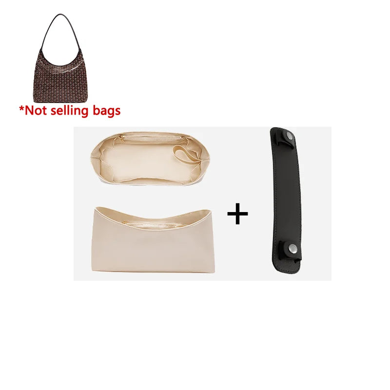 Bag Organizer Insert For Hobo Durable Fashion Wateproof Gift Bag Support Storage Inner Modification Bag Accessories