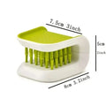TILONDEX U Shaped Double-Sided Car Seatbelt Cleaning Brush Dual Bristle Handheld Detailing Tool for Fabric Seatbelt Straps