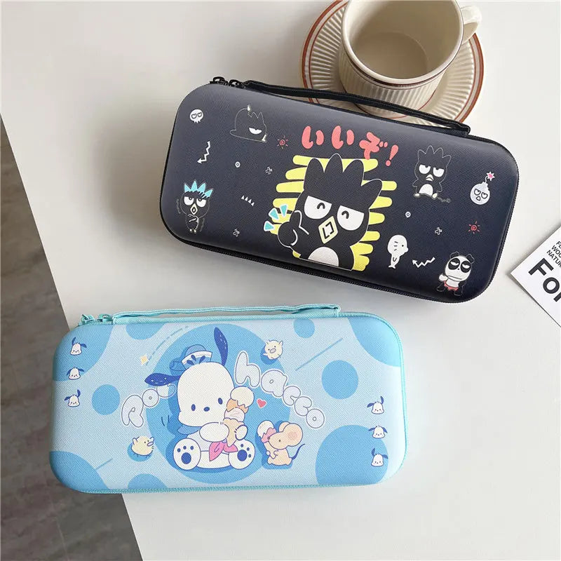Cartoon Anime Storage Bag For Nintendo Switch Oled Game Console Case Travel Carrying Handbag JonCon Protective Cover Accessories