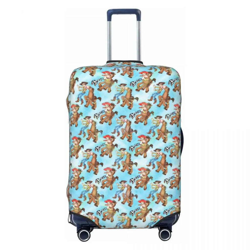 Custom T-Toy Cartoon S-Story Manga Luggage Cover Fashion Suitcase Protector Covers Suit For 18-32 inch