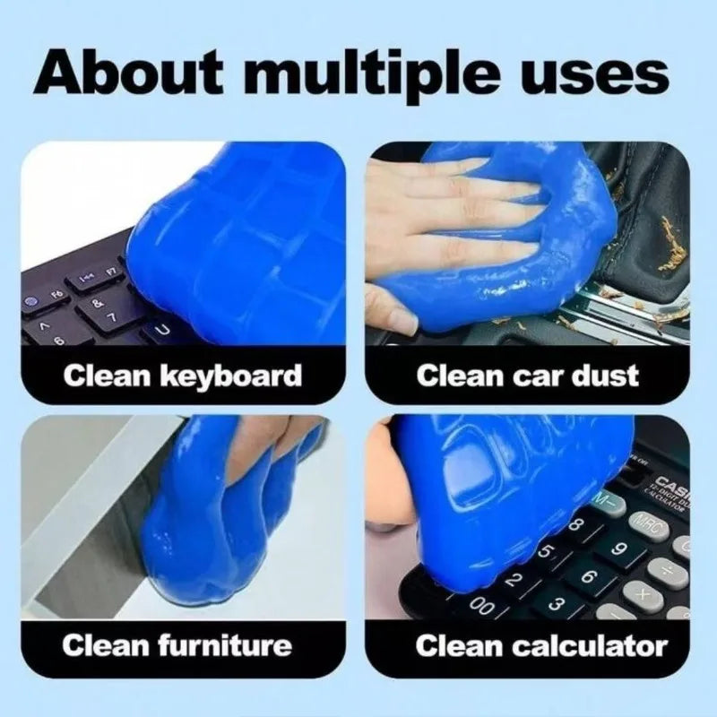 Car Cleaning Adhesive Air Outlet Dashboard Interior Cleaning Magic Mud Universal Home Keyboard Desktop Cleaning Magic Mud