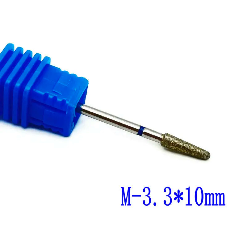 1 Pcs Diamond Nail Drill Bit for Manicure Nail Drill Manicure Machine Bit Accessories Cuticle Clean Mill Cutters Removing Gel