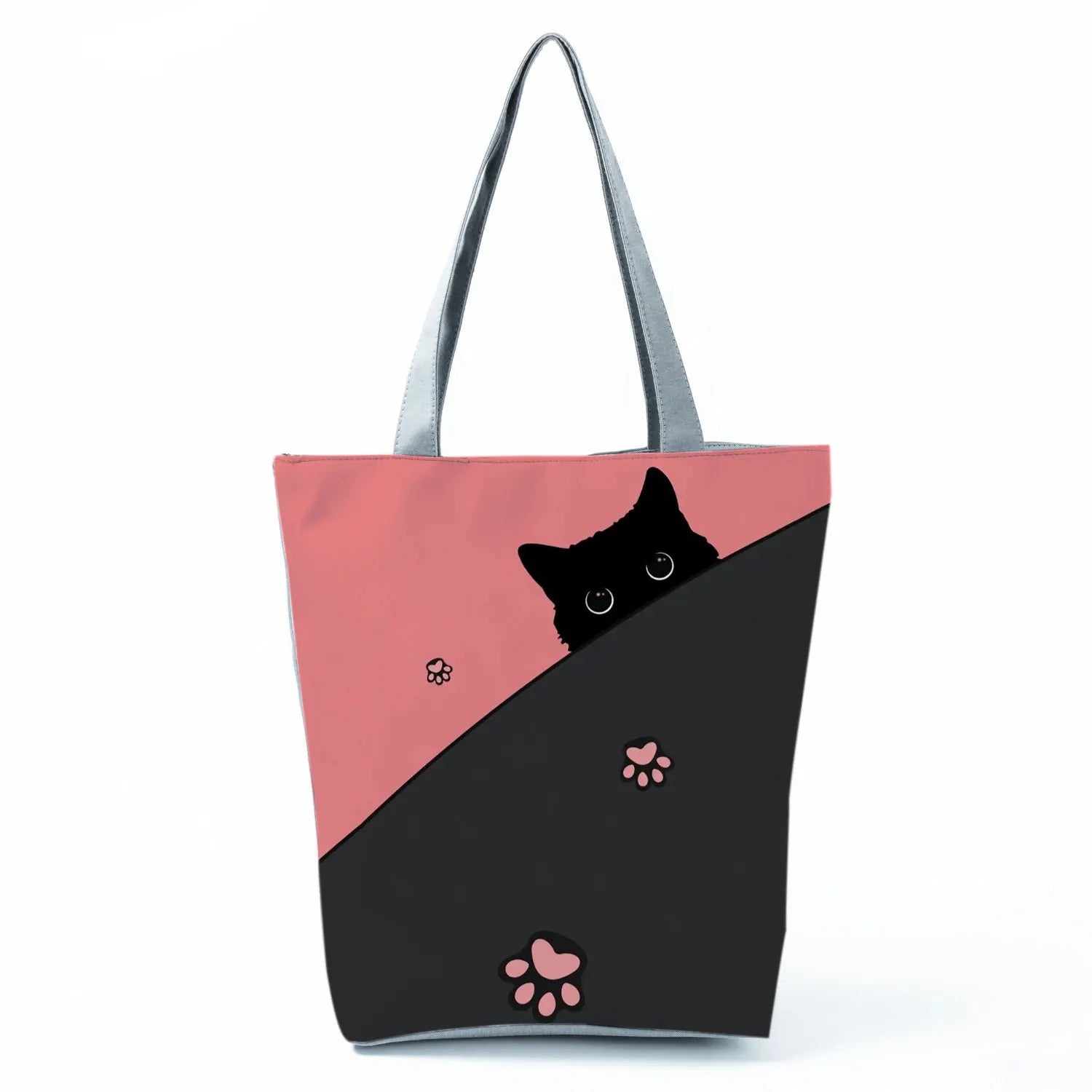 Fashion Dogs Paws Handbags Printed Love Dogs Shopping Bag Casual Women Shoulder Bag Summer Kawaii Female Tote Travel Beach Bag