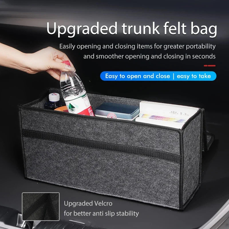 Car Logo Trunk Storage Box, Large Capacity Tool Organizer Bag Car Accessories for Ebro S700 S800 S900 S400
