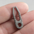 Mini Size Keychain Very Small Buckle Titanium Alloy Keyring Outdoor Small Tool