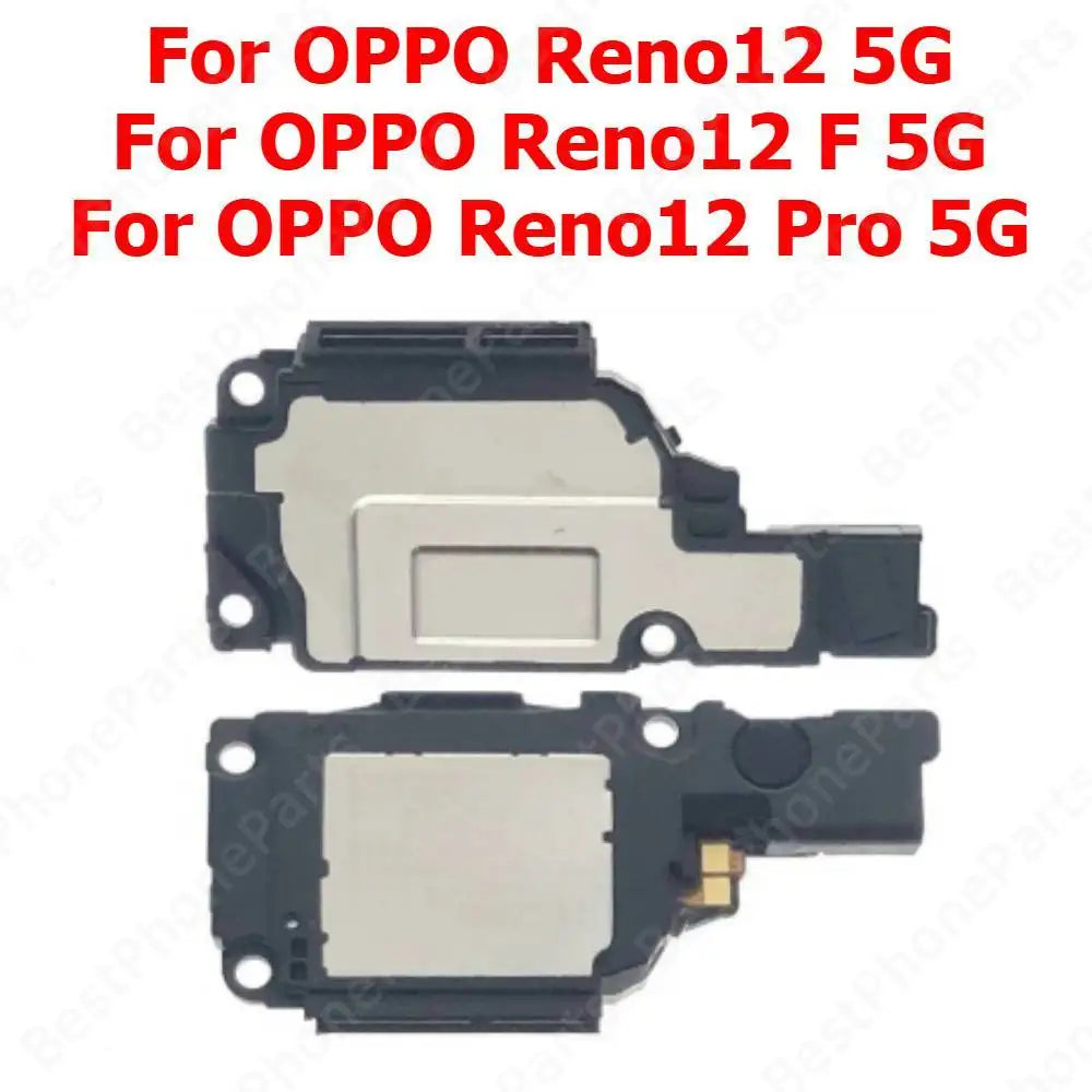 Loudspeaker For OPPO Reno12 F 12F 4G Reno 12 Pro 12Pro 5G Buzzer Ringer Bottom Loud Speaker Sound Module Mobile Phone Parts