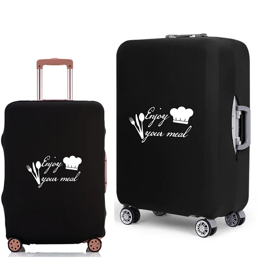 Thicker Travel Luggage Protective Cover Print Portable Suitcase Cover Elastic Dust Cases for 18-28 Inch Travel Accessories