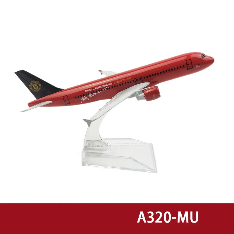 15CM Diecast Alloy A320 330 340 350 380 6Inch Airplane Model