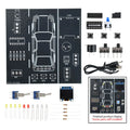 DIY Soldering Practice Kit Car Driving Simulator Electronic Project for Students Welding Practice with DIY Parts