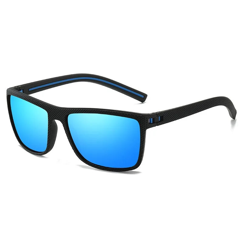 Eyewear Men Polarized Sunglasses Driving Outdoor UV Protective Square Large Frame Sun Glasses Sports Run Cycling Fishing T218