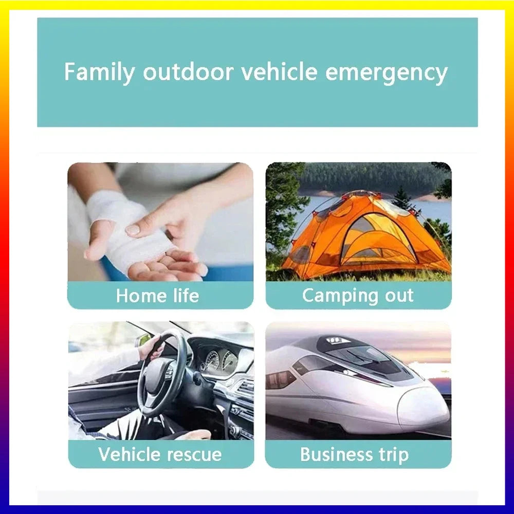 Portable Medicine Epidemic Prevention Kit Outdoor Travel Medicine Storage Box Portable Health Kit Medical Emergency