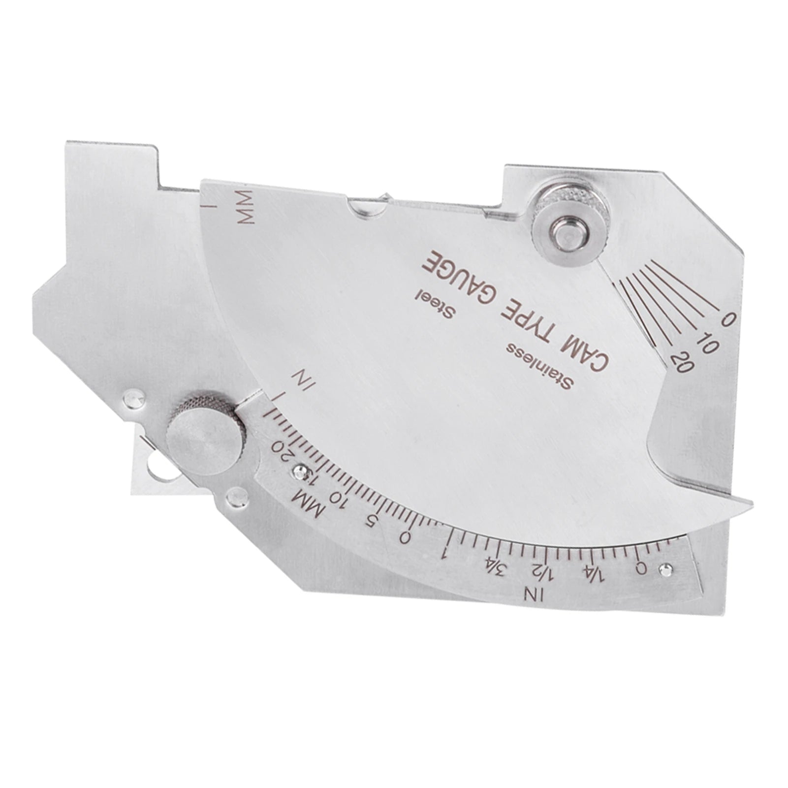 MG-8 Bridge Cam Welding Gauge Welded Surfaces Joint Undercut Fillet Leg Throat Gage