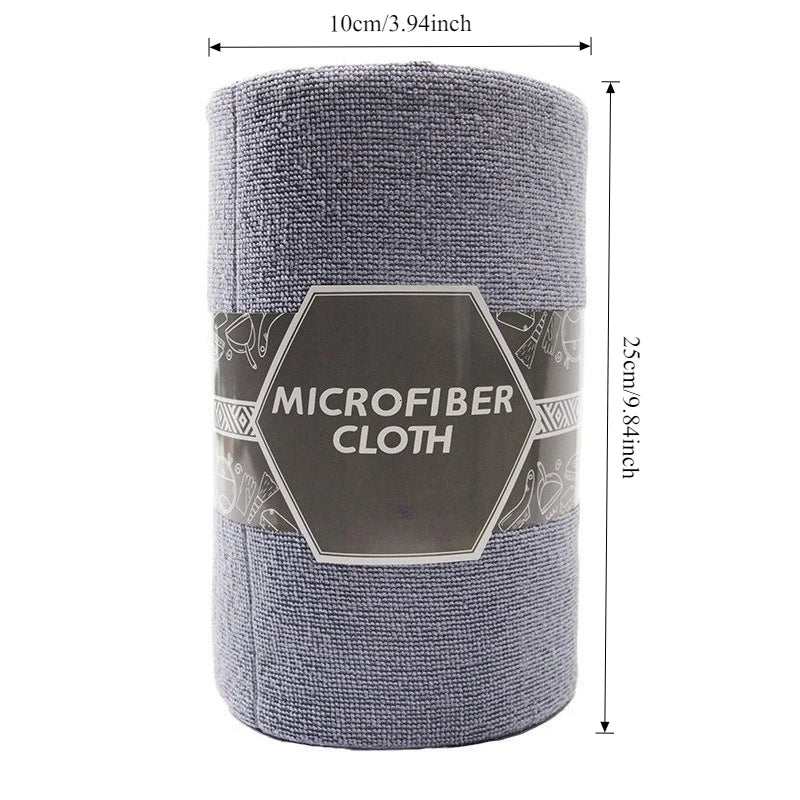 Thickened Microfiber Cleaning Cloths, Highly Absorbent Lint-Free Rags, Reusable Disposable Towels for Home Kitchen Car