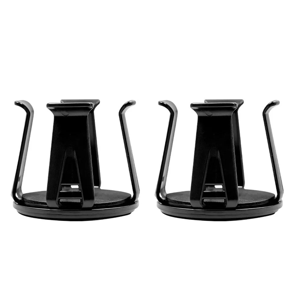 1 Pair Car Cup Holder Insert Cup Holder  For Auto With Adaptive Clamping Arm Automotive Interior Accessories