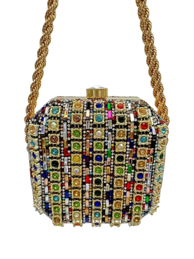 Fashion dinner bag, new pearl button handbag, formal bag shell, chain bag, crossbody bag, women's bag, bride's bag