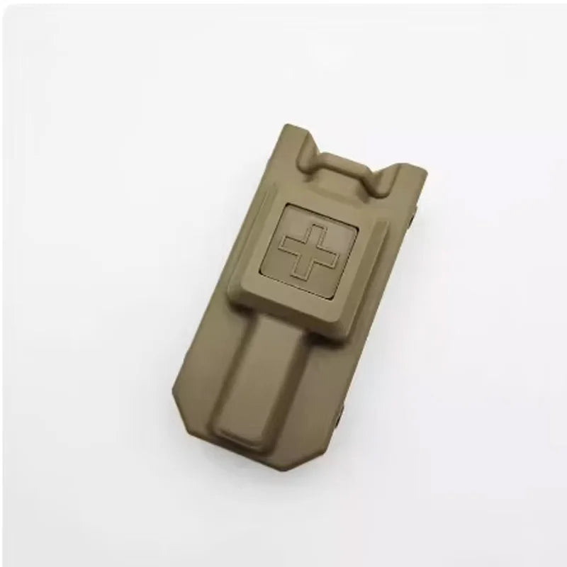 Outdoor Emergency Cat Tourniquet Storage Bag - MOLLE Medical Case for Blood Control