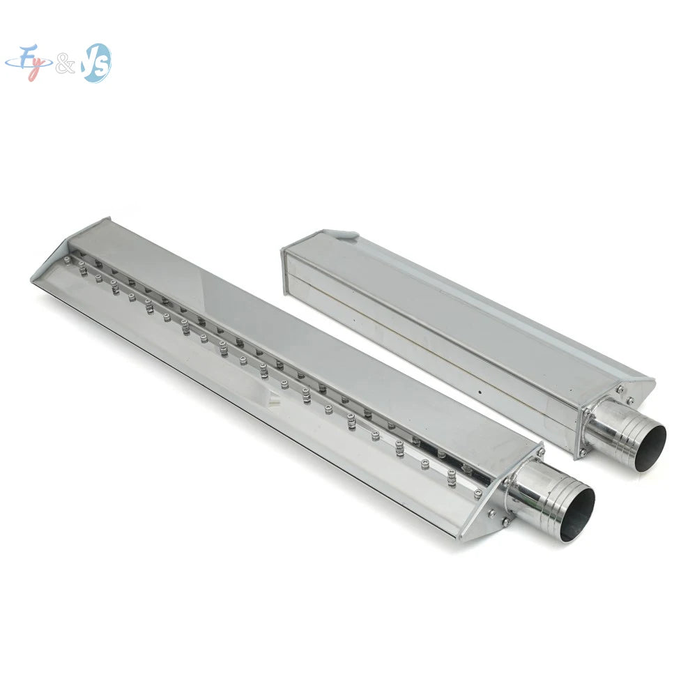 SS 304 Industrial Blower-powered Air Knife Blower Air Knife Wire Drying Air Knife Wind Air Jet Knife Customized 100-1000mm