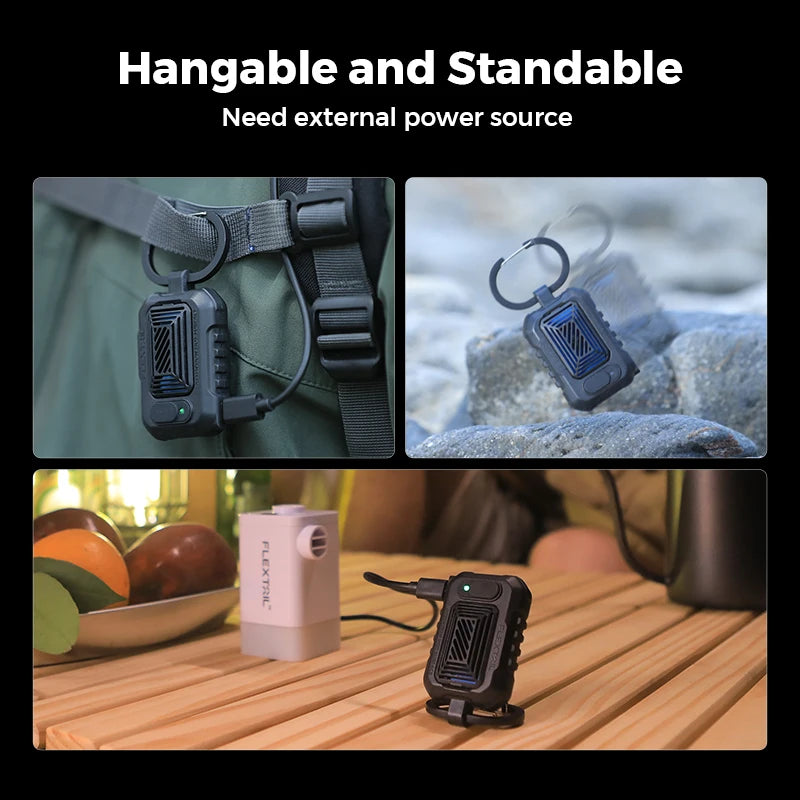 FLEXTAIL Electric Mosquito Repeller with Dual Heating Modes, Need External Power Source (Repellent Mats Not Included)