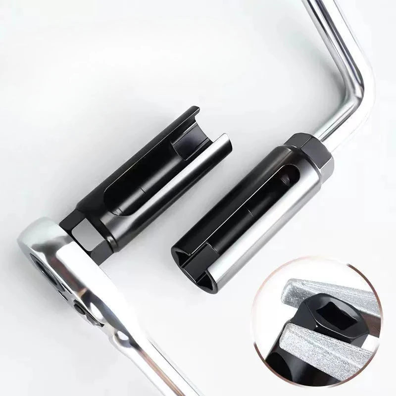 1PCS Universal 14-24mm 1/2" Drive Oxygen Sensor Socket Wrench Lambda Sensor Removal Installation Tool Car Accessories