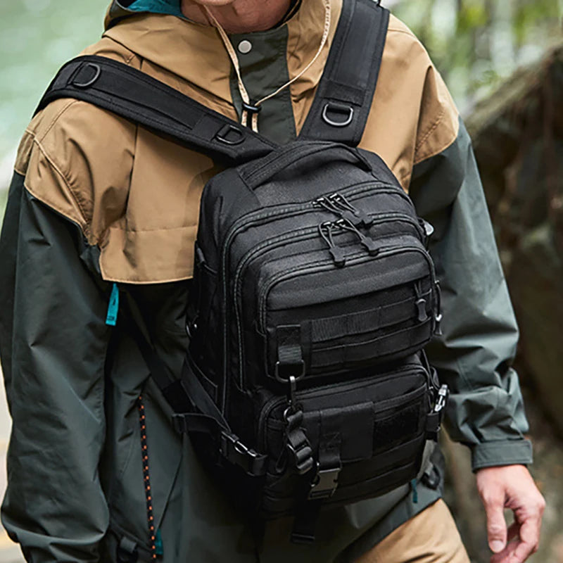 Tactical Backpack MOLLE – Large Camping Hiking Assault Pack / Sac à dos tactique MOLLE – Grand sac de camping randonnée