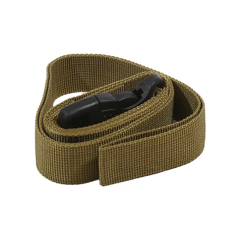 1/2Pcs Outdoor Sports Belt Multifunctional Leisure Reusable Camping Buckle Strap Nylon Luggage Waist Bag Strap Accessories
