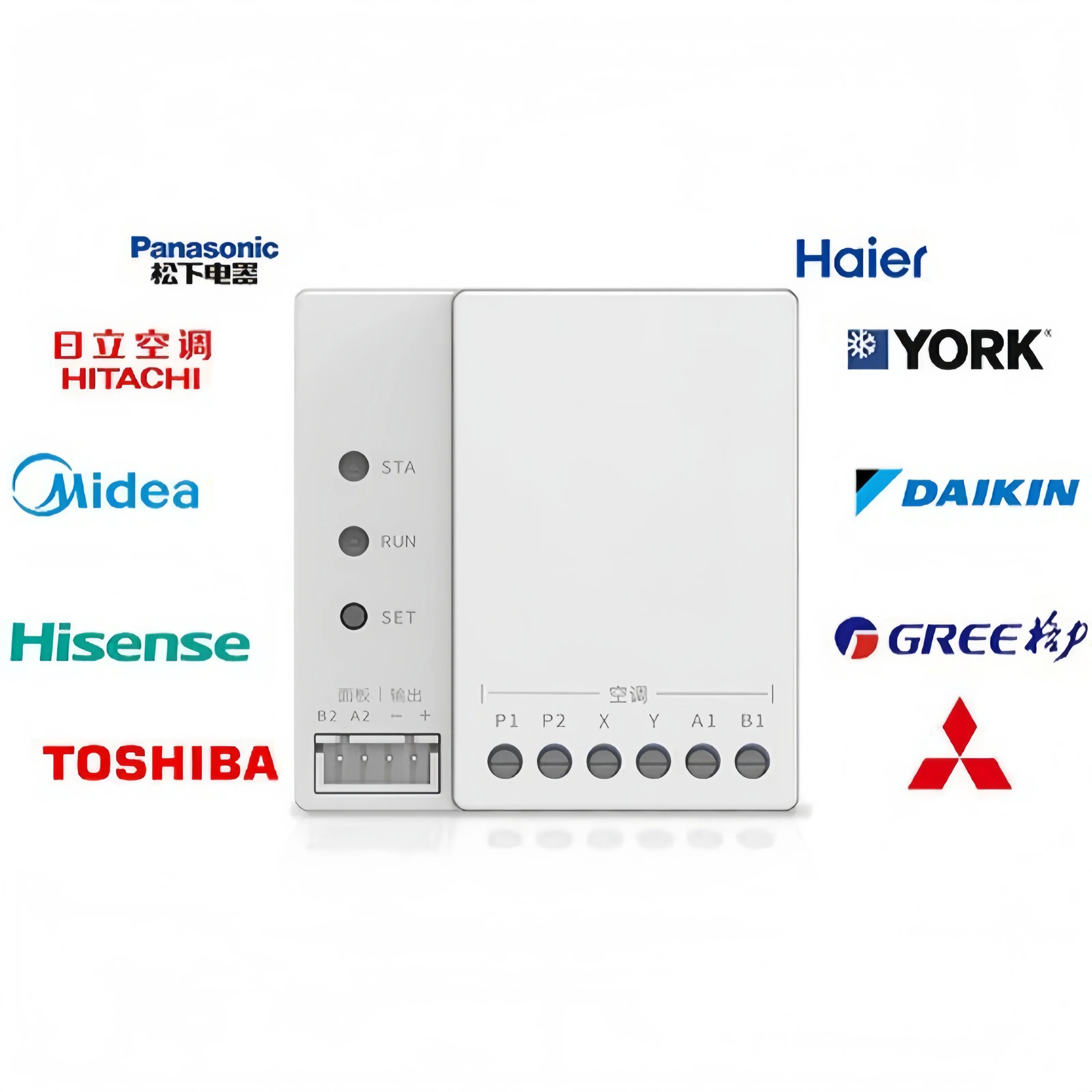 Tuya Smart Home Zigbee Fluoride Machine VRF Central Air Conditioning Gateway Air Conditioner Control Panel