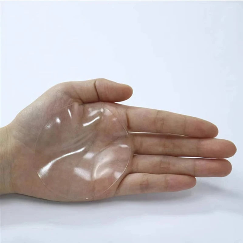10pcs Round Square Double Sided Adhesive Acrylic Transparent No Traces Double-Sided Sticker Waterproof Strong Adhesive Sticker