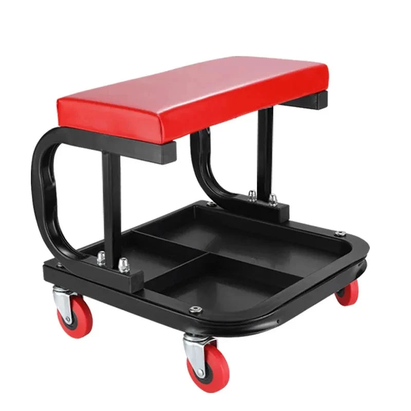 Heavy Duty Universal Auto Repair Tool Tray Workshop Tool Bracket Roller Cart for Mechanics Garage Toolbox Storage