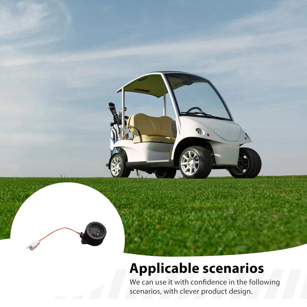 Electric Tricycle Reversing Horn 48V 60V Two Wire Backup Warning Speaker Loud Reverse Alarm for Scooter Trike Easy Install