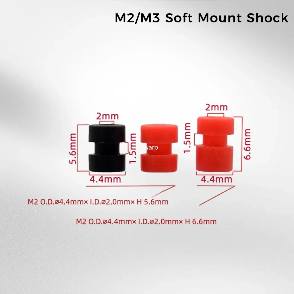 FPV Drone M2/M3 Soft Mount Shock Absorber  for F4/F7 Flight Controller | Damping Balls for 20×20 & 30.5×30.5 RC Quadcopter Parts