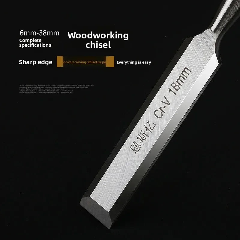 8/12/16/20/24mm Wood Carving Chisels Set Professional for Woodworking with Ergonomic Wood Carving Tools DIY Auxiliary Tools