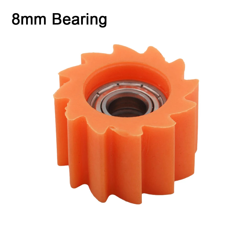 Motorcycle Drive Chain Roller Pulley Tensioner 8mm/10mm For Yamaha Honda Kawasaki KX KXF 250 450 250F CR CRF RMZ WR YZ Dirt Bike