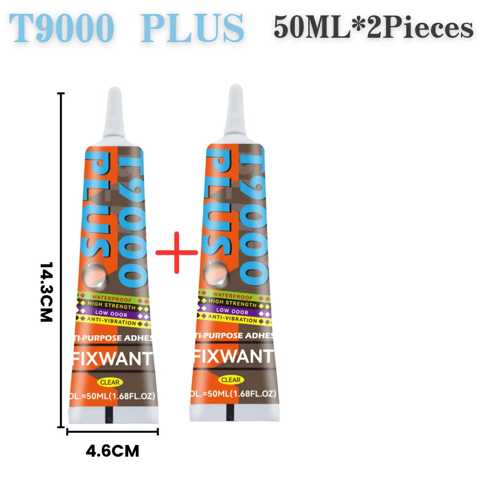 T-9000 Upgrade T9000 PLUS Clear Phone Watch Repair Contact Adhesive Waterproof Low-corrosion Leather Fabric Glue 15/50/110ML