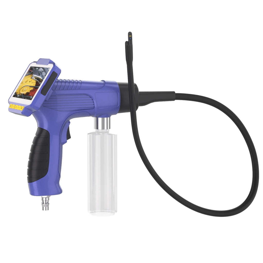 4.3Inch 2MP 1080P Air Conditioner Cleaning  Endoscope CMOS Borescope Side-view Side Spraying Digital Microscope Camera