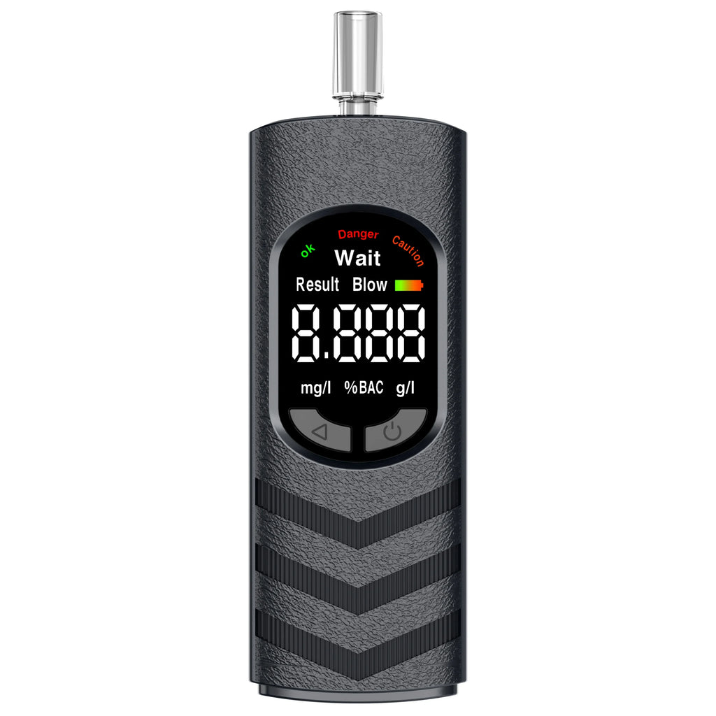 1 Pc Digital Alcohol Tester Professional Alcohol Detector Breathalyzer Police Alcotester LCD Display Drunk Driving Test for Home