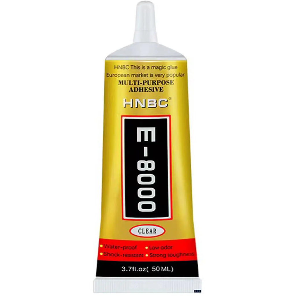 E-8000 Mobile Phone Adhesive | E8000 Multi-Purpose Mobile Phone Adhesive | Clear and Waterproof