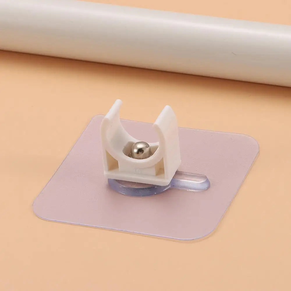 1/5Pcs Punch-free Self-adhesive Pipe Clamp Garden Irrigation Aquarium Fish Tank Water Tube Holder Watering Adapter