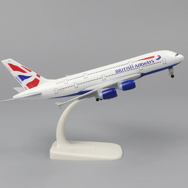 20cm A330 Beluga Xl Model Airplanes A380 A350 Md11 Toy Planes Replica Alloy Material W Wheels Landing Gears Children Toys Gift